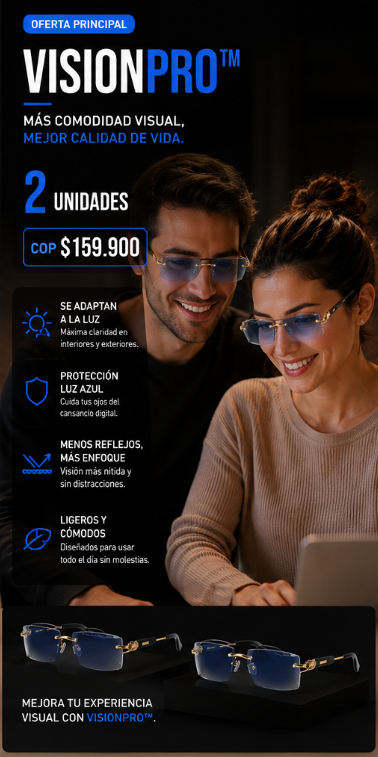 VisionPro Gafas Inteligentes Fotocromáticas