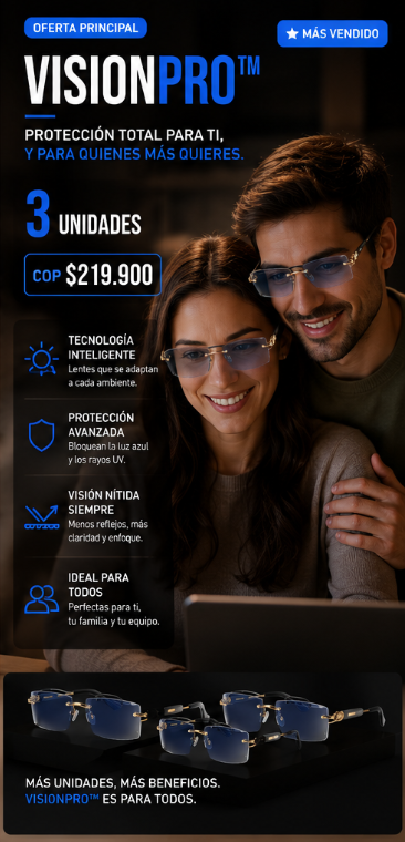 VisionPro Gafas Inteligentes Fotocromáticas