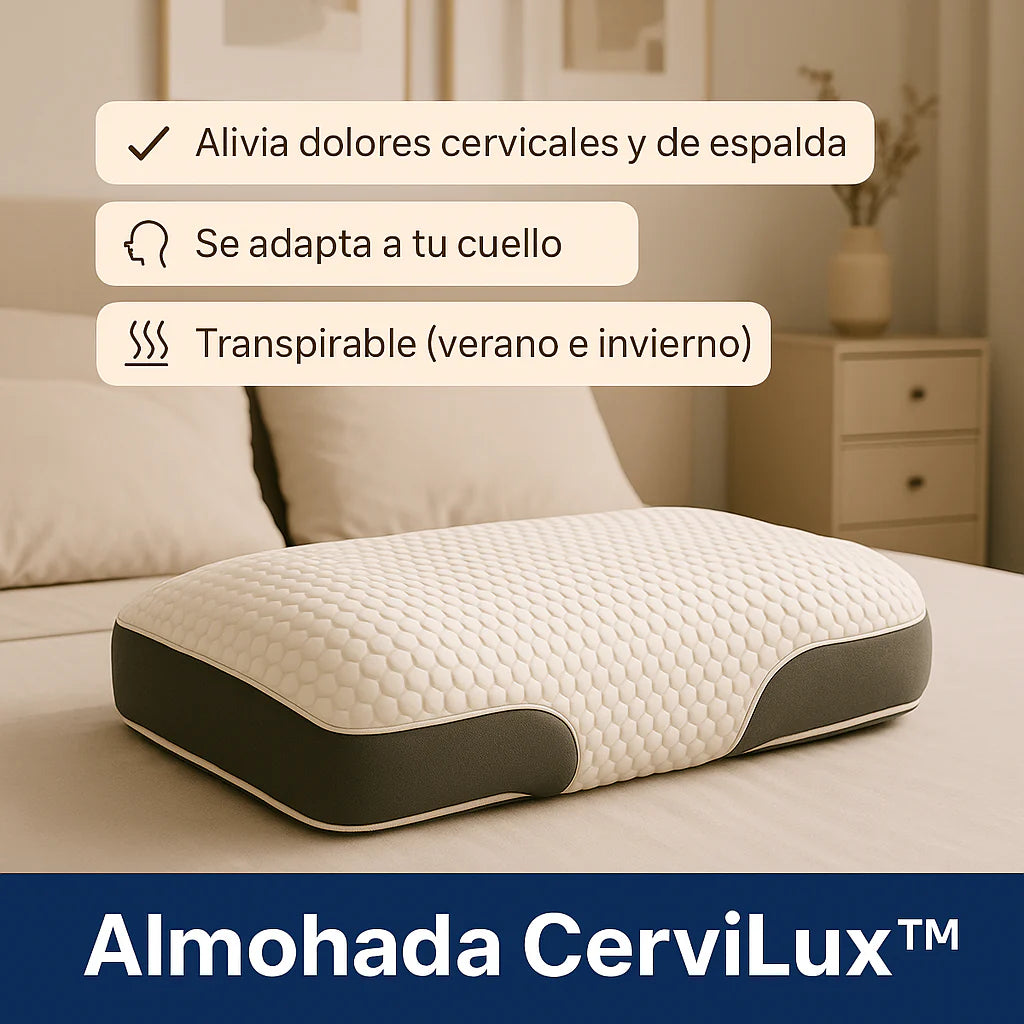 CloudRest Almohada Cervical Ergonómica